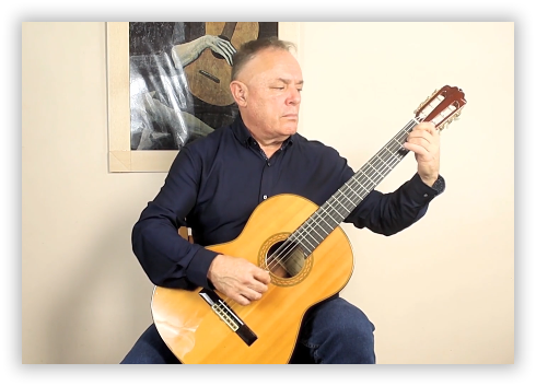 Line up Fret 18 with your Belly Button Line up Fret 18 with your Belly Button