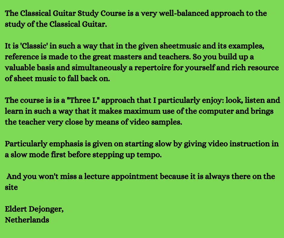 Eldert Dejonge Testimonial