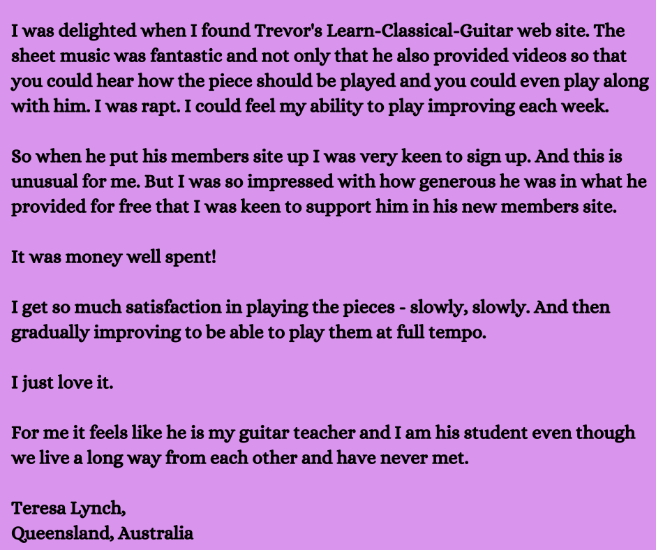 Teresa Lynch Testimonial